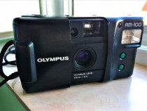 Olympus am100, aparat foto film vintage, productie 1986, fun