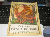 Fratii Grim "Gasca de aur" Ed. Ion Creanga 1989 - Ilustrata