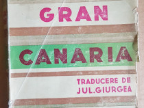 C879-AJ Cronin Gran Canaria roman vechi 1940. Marimi 20/ 14