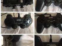 Joystick gaming INTEX cu vibratii, cablu USB negru