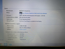 Laptop Asus AMD E-450 APU radeon