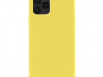 Husa iPhone 12 iPhone 12 Pro 6.1 Silicon Liquid Yellow