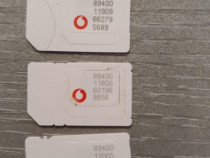 Cartele Vodafone 0 euro activate fara carton