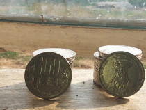 Monede 100 lei 1992, 1993, 1994, 1995