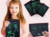 Tableta LCD pentru scris si desenat copii, 8.5 inch Rosu