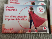 Cartele Vodafone 0 euro sigilate pret per/bucata