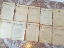 22 Buletine Oficiale Minister.Invățământului RSR, anii 1960