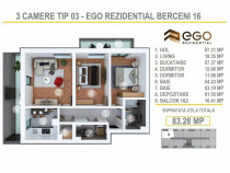 PROMO 3 Camere Tip 03 - EGO Berceni 16