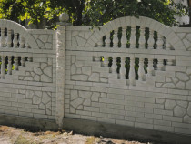 Gard beton Ilfov.Transport gratuit în România