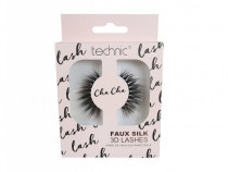 Gene false, Technic, Faux Silk 3D Lashes, Cha Cha, Adeziv inclus