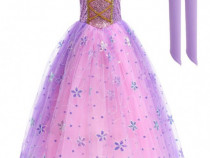 Costum Printesa Rapunzel THK, Purpuriu - 120 cm