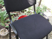 4 scaune rezistente,metalice,cu spatar,de firma,ieftin