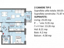 Apartament 2 camere Plaza Residence