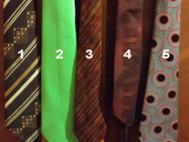 Cravate bărbătești, diverse culori, materiale și modele, București