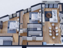 OPORTUNITATE! Apartament de lux cu 3 camere 105mp