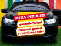 Masinuta Electrica Copii 2-7 Ani Bmw M5 90W, Roti Moi Negru