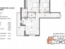 Apartament 3 Camere - Incalzire In Pardoseala - 2023 - Colen