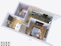 Apartament nou 1 camera/ Oncea, Bloc Finalizat cu CF