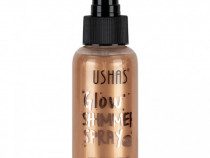 Iluminator de corp, Ushas, Glow Shimmer Spray, 03, 80 ml