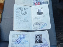 Pașapoarte vechi Spania și Germania