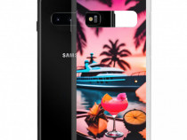 Husa telefon Beach Bliss Clear Samsung Galaxy S10