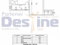 Apartament 2 camere decomandat, zona REZIDENTIALA, VALEA LUP