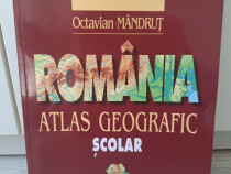 Atlas geografic scolar, Romania, Octavian Mandrut