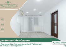 Apartament cu 2 camere, zona Aurel Vlaicu, Arad