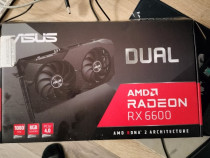 Placa Video ASUS AMD Radeon™ RX 6600 V2 Dual, 8GB GDDR6, 128-bit