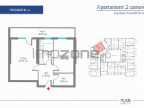 Apartament 2 Camere | 67 mp | Bloc Nou | Metrou Pacii / P...