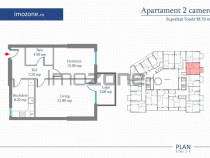 Apartament 2 Camere | 59 mp | Bloc Nou | Metrou Pacii / P...