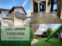 Casa Comuna Pantelimon, piscina, panouri fotovoltaice