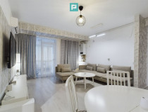 Apartament modern cu 3 camere și curte privată generoas...