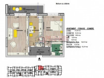 Aparatorii Patriei - apartament 2 camere - acte gata