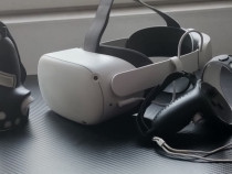 Ochelari VR META Oculus Quest 2, 256 GB, Alb + Accesorii