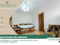 Apartament cu 4 camere, zona Aurel Vlaicu, Arad