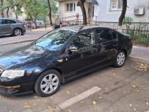 Vw Passat negru, 2009, euro 5, 1968 cmc, 110 cp