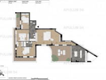 Apartament 4 camere 135mp + Terasa 55mp / Licurg 2 / Arme...