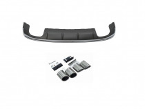 Difuzor S3 - Audi A3 Sedan (2013-2016) cu Ornamente Toba