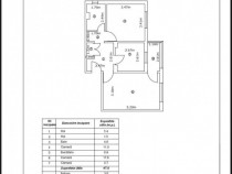 Apartament cu 2 camere in Mazepa 2