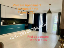 Apartament 2 camere 67 mp, logie 3 mp, etaj 1 Floresti central