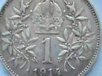 Moneda comemorativa, 1 coroana din.imper.Austro-Ungar din argint