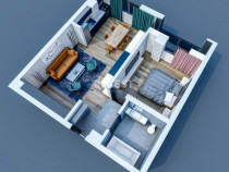 Apartament NOU 2 Camere *Open Space* Vișan