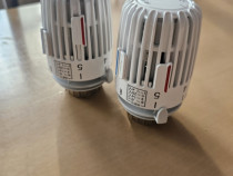Cap 2 buc. termostat pentru calorifer pe apa calda cu termostat