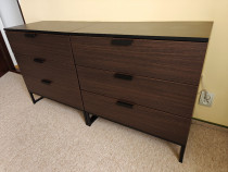 Comodă IKEA cu 3 sertare 75x40x77 cm (75x40x84 cm)