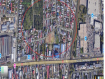 Teren Chercea-(Brico Dept Jumbo) 300 mp cu 10m front la stra