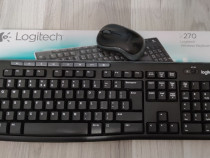Kit Logitech Wireless Desktop MK270, tastatura + mouse