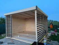 Fac foișoare terase cabane lemn