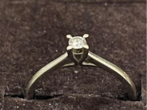 Inel logodna TEILOR aur 18k, diamant 0.1 G SI1 M54
