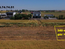 Teren INTRAVILAN / gaz si curent / com Berceni